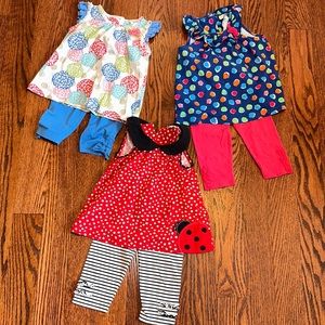 Le Top tank top sets - size 4T